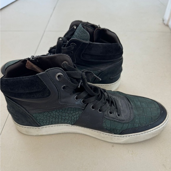 Lanvin Multi-Color Leather High Tops in good condition - Picture 4 of 9